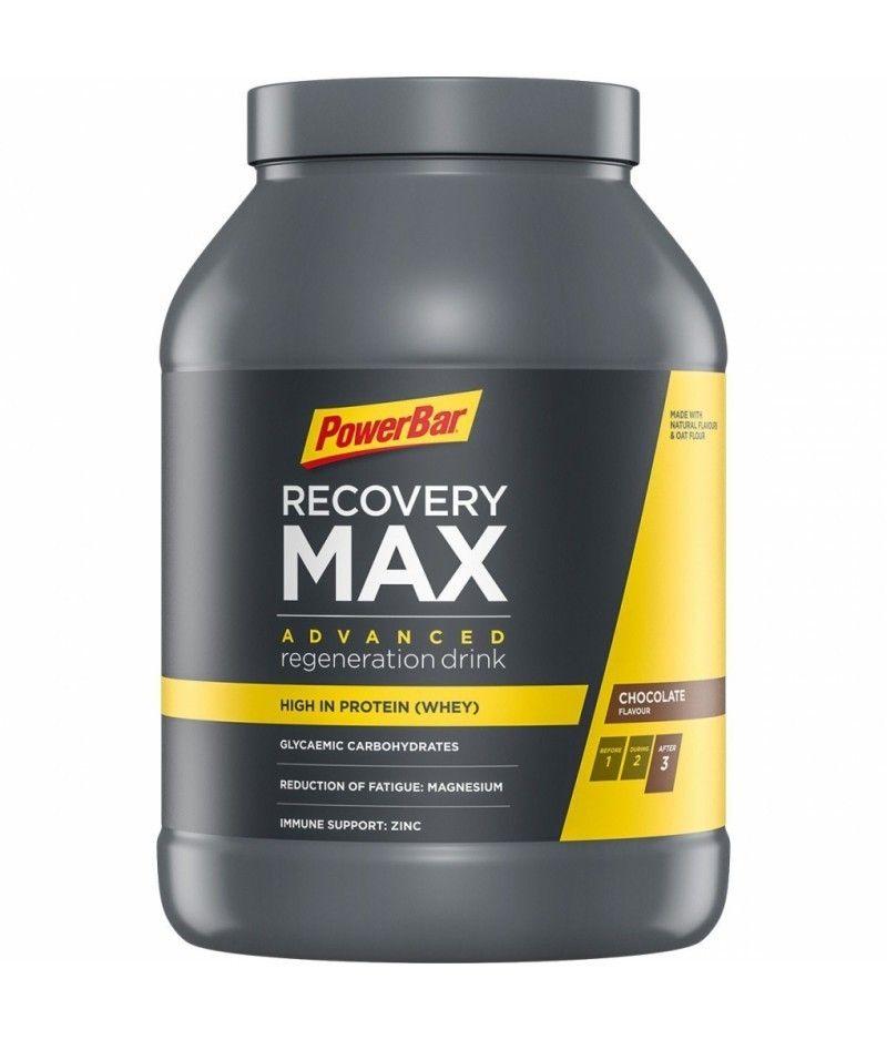 POWERBAR RECOVERY MAX BOTE 1144G / CHOCOLATE