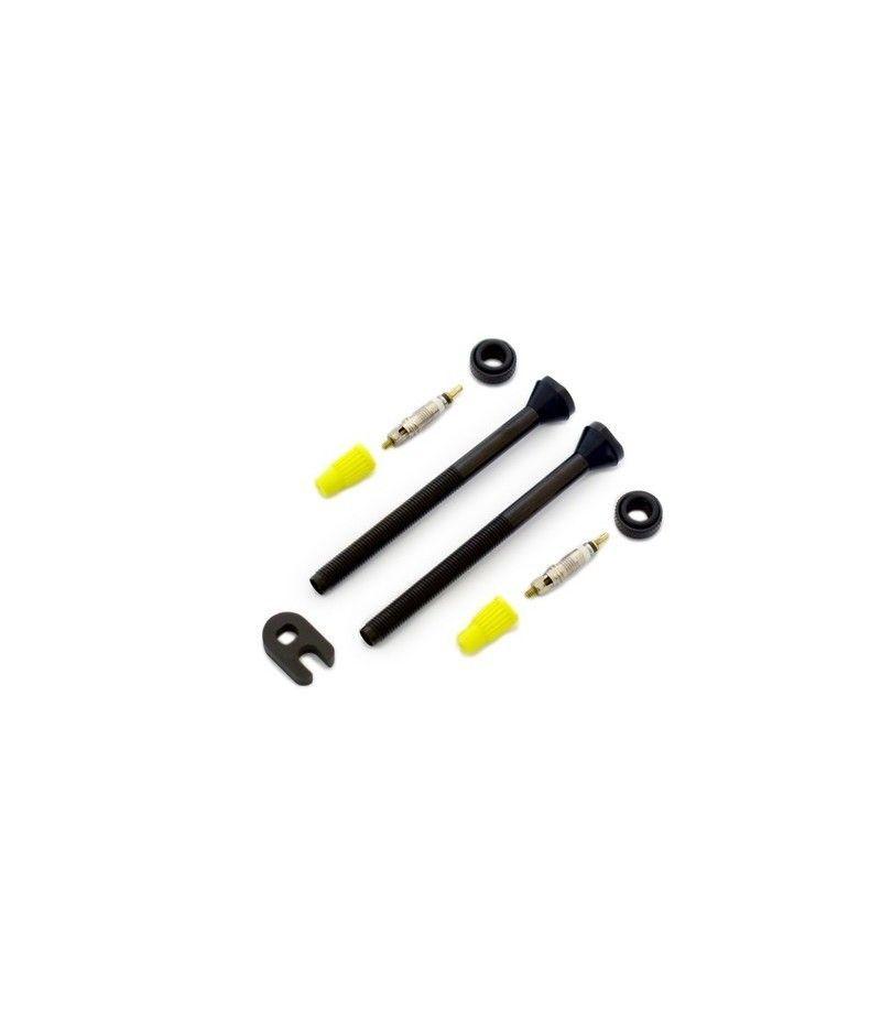 VALVULAS X-SAUCE FINAS TUBELESS ALUMINIO 80mm (BLISTER 2)