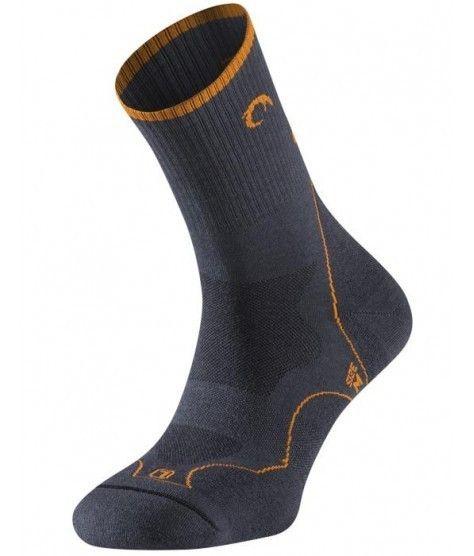 CALCETIN LURBEL TIERRA / DARK GREY - ORANGE