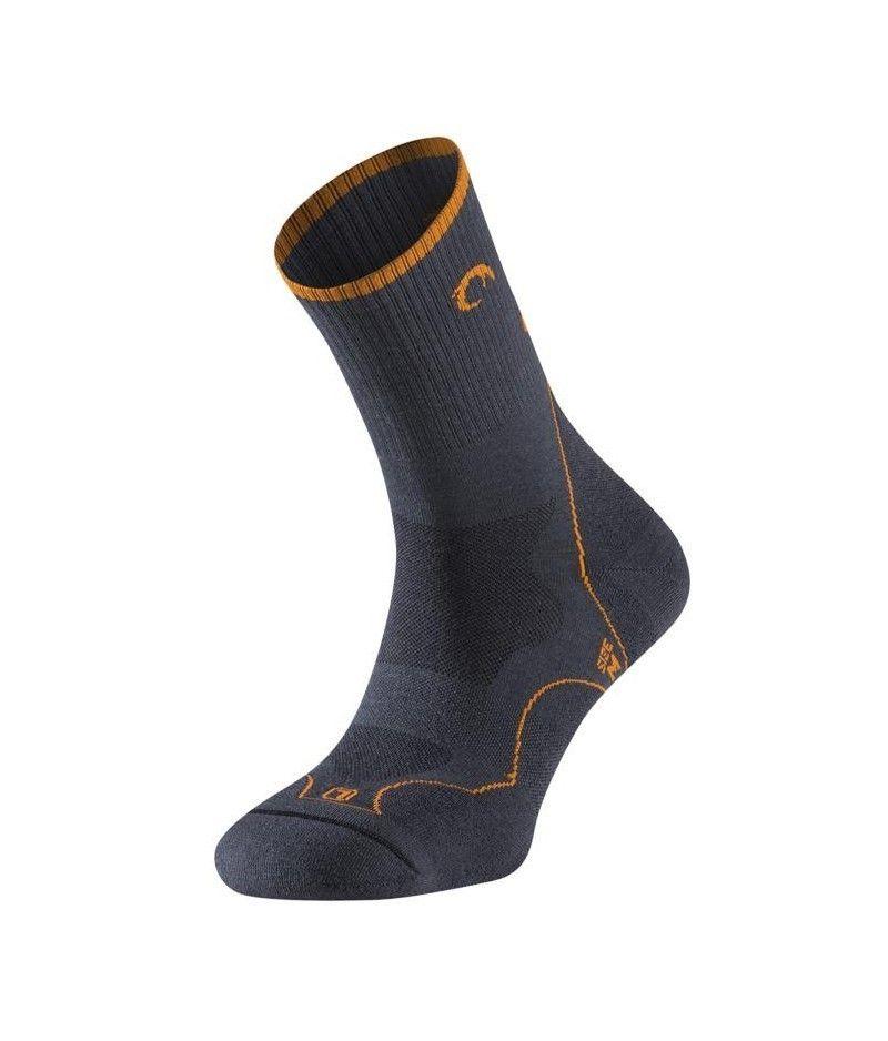 CALCETIN LURBEL TIERRA / DARK GREY - ORANGE