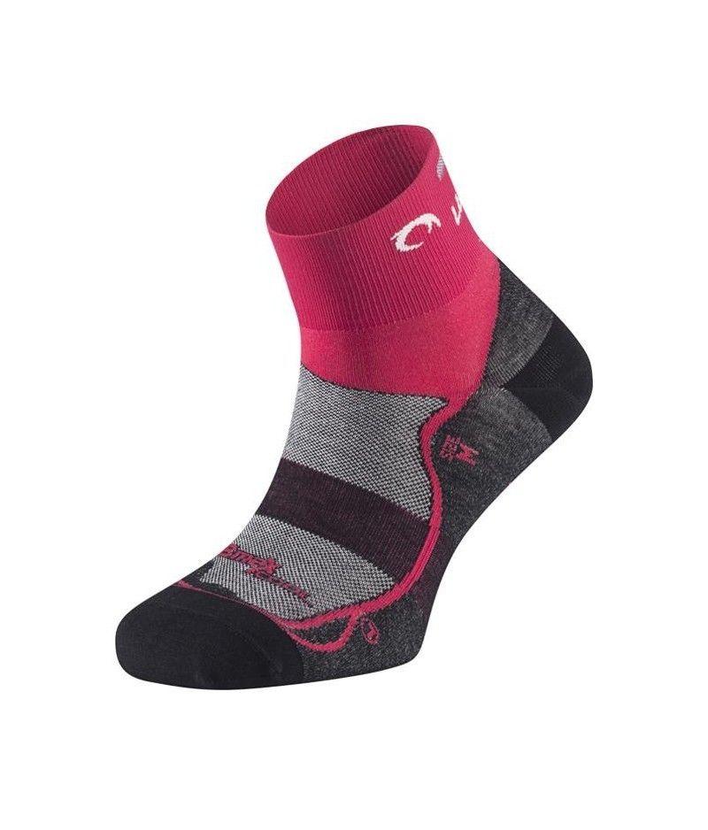CALCETIN LURBEL RACE W. / BLACK - FUCSIA