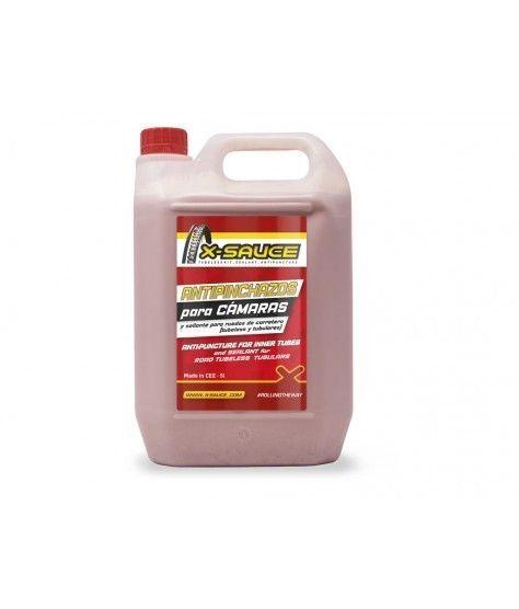 LIQUIDO SELLANTE ANTIPINCHAZOS PARA CAMARA Y TUBELESS X-SAUCE