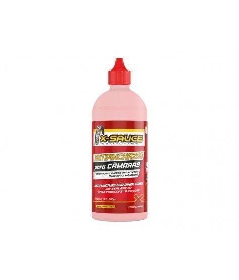 LIQUIDO ANTIPINCHAZOS PARA CAMARAS Y TUBELESS CARRETERA 500ML X-SAUCE