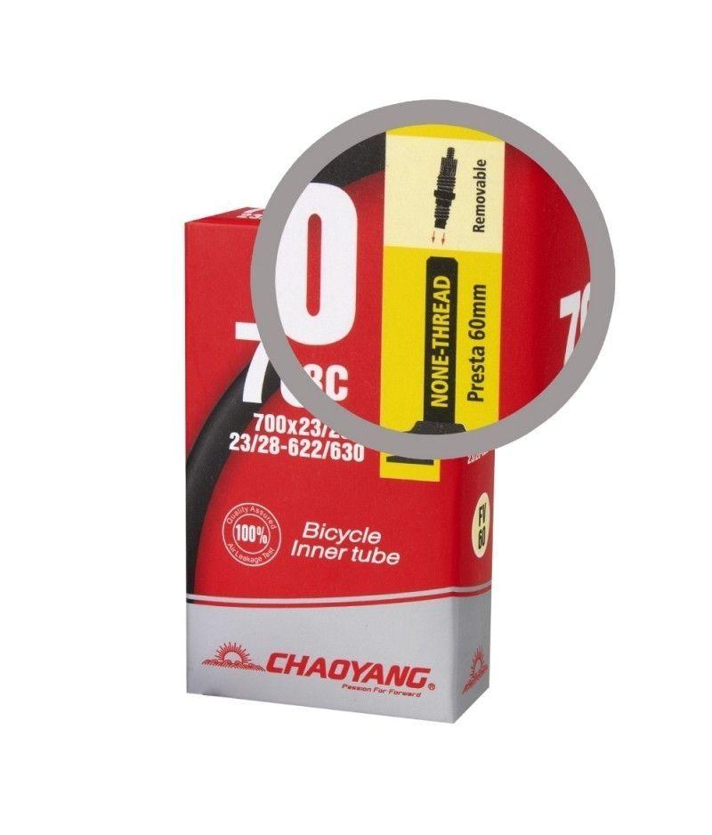 RECAMARA CHAOYANG 700X23/28C VÁLVULA FINA Y121410S