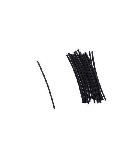 TUBO XLC TERMORETRACTIL REDUCCION ø3.2 A 1.6 100 mm NEGRO (50 UNIDADES)