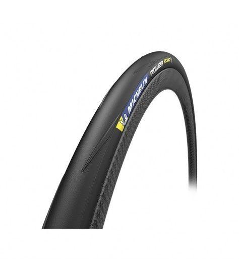 CUBIERTA MICHELIN POWER ROAD 700x25 COMPETITION LINE PLEGABLE NEGRO