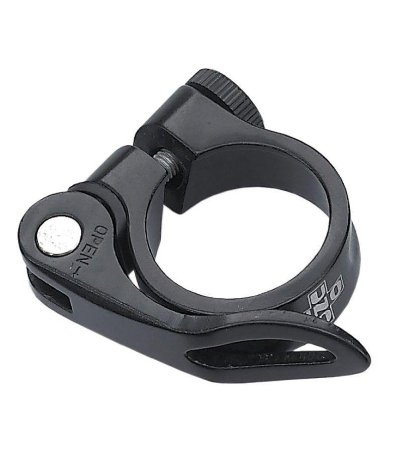 ABRAZADERA PARA TIJA DE SILLIN KALLOY 31.8 mm CIERRE RAPIDO NEGRO 667911