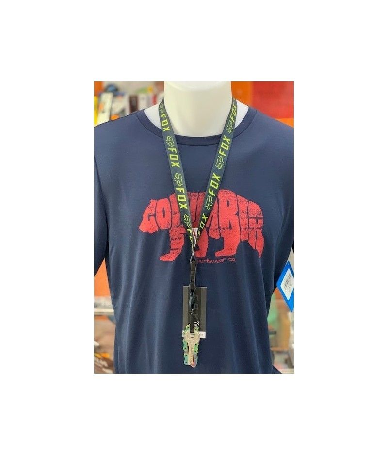 COLGANTE FOX APEX LANYARD AZUL/AMARILLO 26034-046