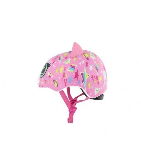 CASCO RASKULLZ TODDLER 3 + NIÑA GATO ROSA (48-52cm)