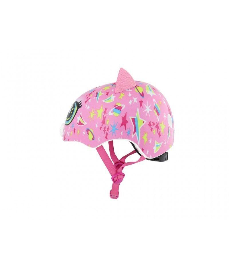 CASCO RASKULLZ TODDLER 3 + NIÑA GATO ROSA (48-52cm)