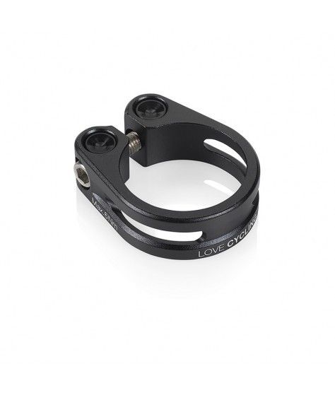 ABRAZADERA XLC TIJA SILLIN 31.8MM NEGRO