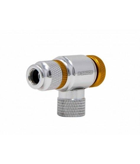 ADAPTADOR X-SAUCE REGULABLE PARA BOMBONAS DE CO2