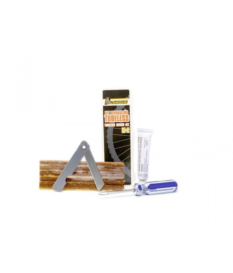 KIT MECHAS X-SAUCE REPARACION TUBELESS M-2