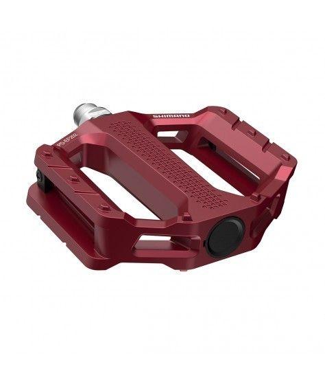 PEDALES SHIMANO FLAT PD-EF202 ROJO