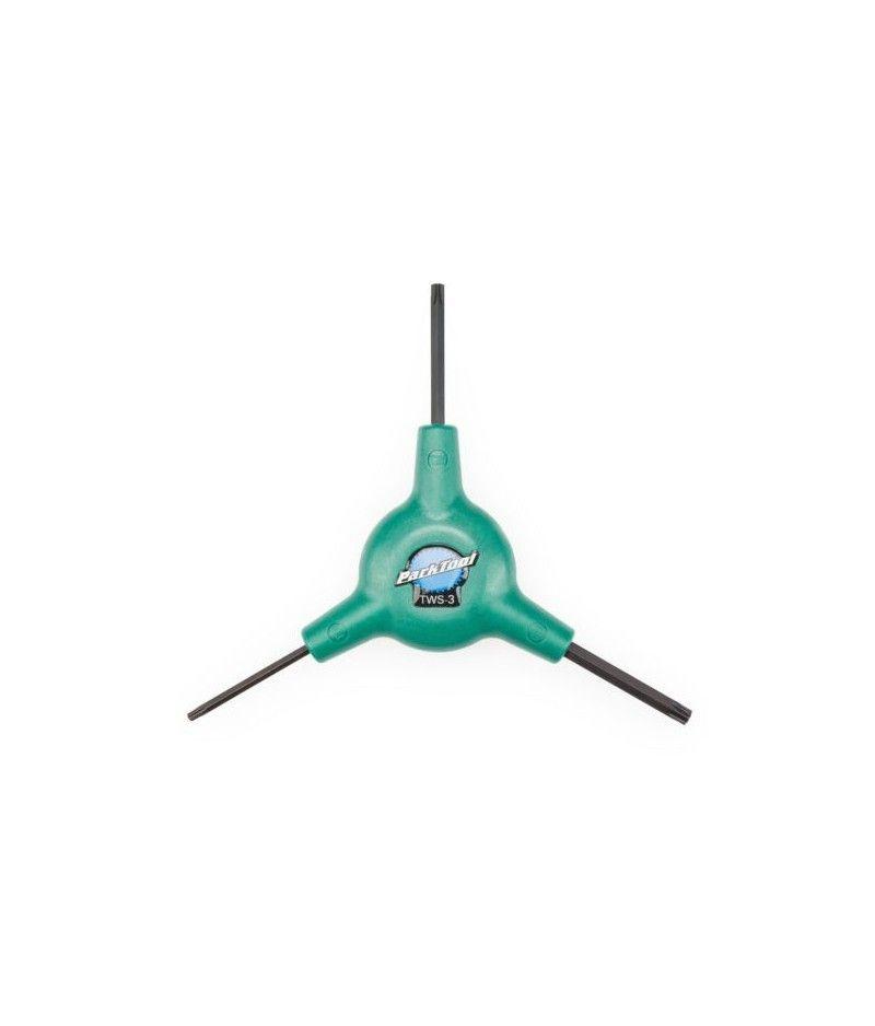 LLAVE PARKTOOL ALLEN TRIPLE VERDE T10 T25 T30