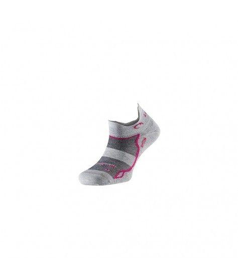 CALCETIN LURBEL TINY GRIS/ROJO