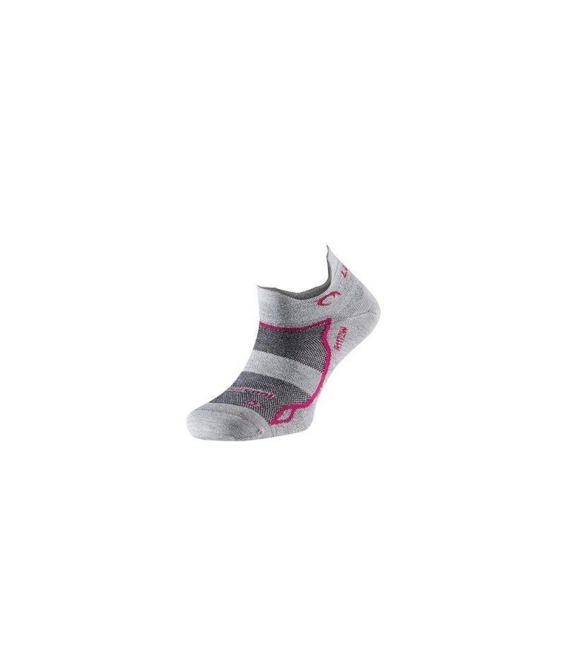 CALCETIN LURBEL TINY GRIS/ROJO
