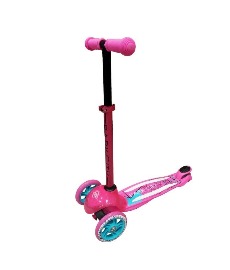 PATINETE SCOOTER PARK CITY KID TRES RUEDAS FUNK ROSA