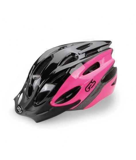 CASCO GES APACHE NEGRO/ROSA
