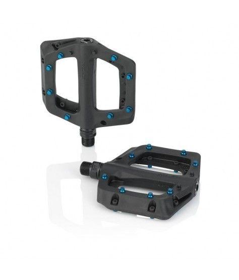 PEDAL XLC PLATAFORMA PD-M23 NEGRO/AZUL
