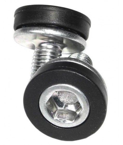JUEGO DE TORNILLOS STRONGLIGHT PARA FIJACION DE BIELAS ACERO CON PROTECTORES DE PLASTICO (2 UDS)