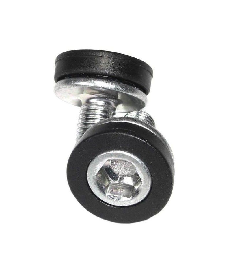 JUEGO DE TORNILLOS STRONGLIGHT PARA FIJACION DE BIELAS ACERO CON PROTECTORES DE PLASTICO (2 UDS)