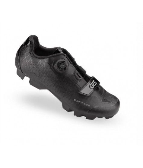 ZAPATILLA GES MOUNTRACER-2 CICLISMO MTB NEGRO