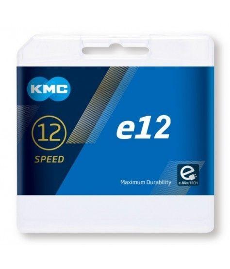 CADENA KMC 12 V EBIKE READY 130 ESLABONES