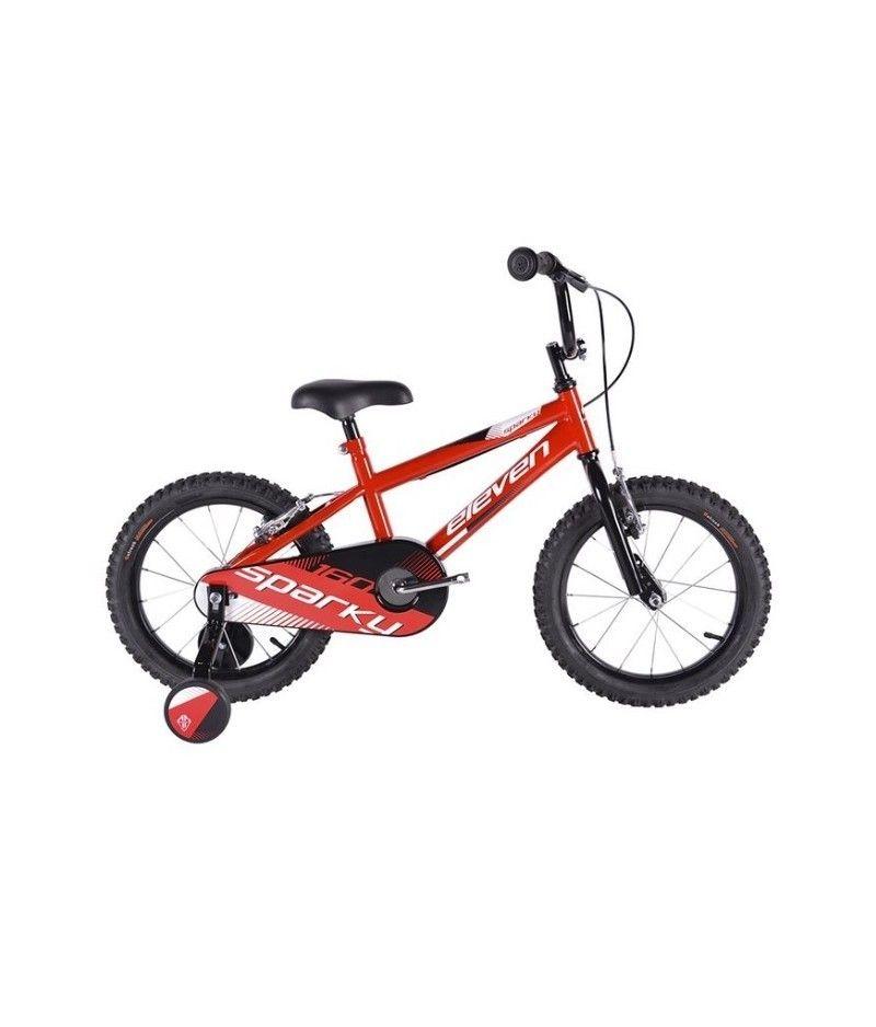BICICLETA ELEVEN SPARKY 16" ROJO NIÑO
