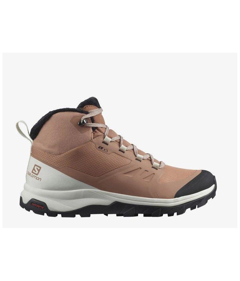 BOTA SALOMON OUTSNAP CSWP Waterproof Mujer