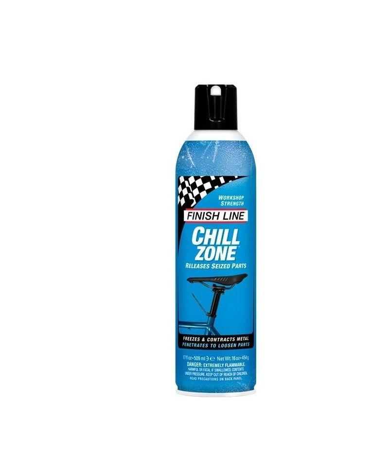 LIMPIADOR FINISH LINE CHILL ZONE QUITA OXIDO - AFLOJADOR aerosol 509ml