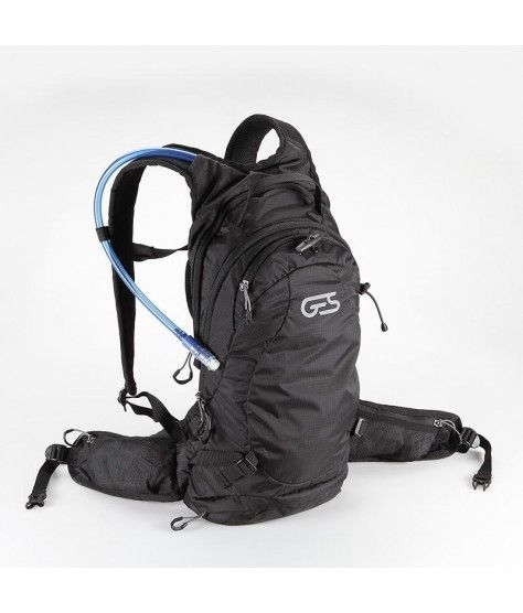 MOCHILA GES HIDRATACION+DEPOSITO AGUA 2L NEGRA