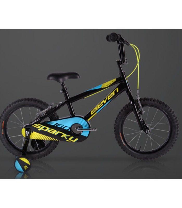BICICLETA ELEVEN SPARKY 16" PRETO/AMARELO