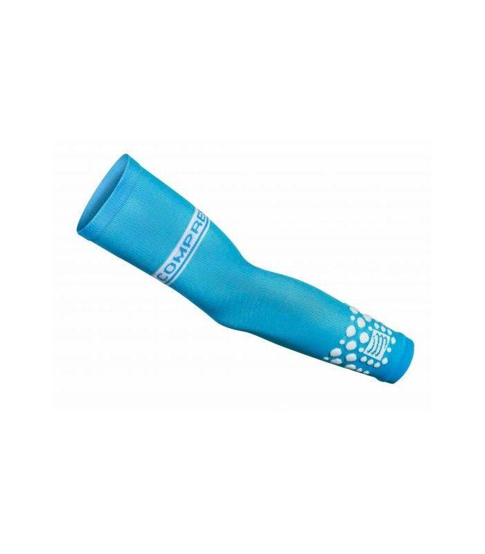 Manguitos Compressport Force Turquesa