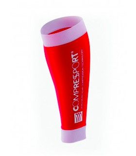 Pantorrillera Compressport R2 Race y Recovery  Rojo