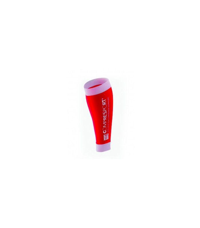 Pantorrillera Compressport R2 Race y Recovery  Rojo