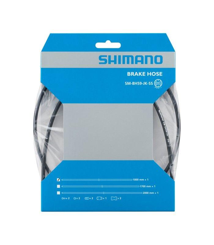 Latiguillo de freno Shimano de disco SM-BH59-JK-SS Recto