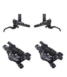 KIT FRENOS SHIMANO XT M8120 4 PISTONES DELANTERO Y TRASERO