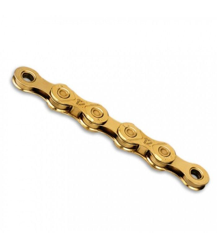 Cadena KMC X12 12V ORO 126L