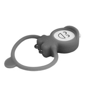 LUZ DELANTERA SILICONA MOON 2 LEDS GRIS