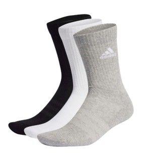 Calcetin Adidas Gris/Blanco/Negro