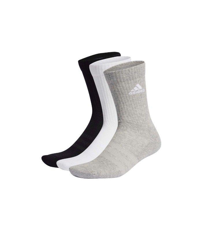 Calcetin Adidas Gris/Blanco/Negro