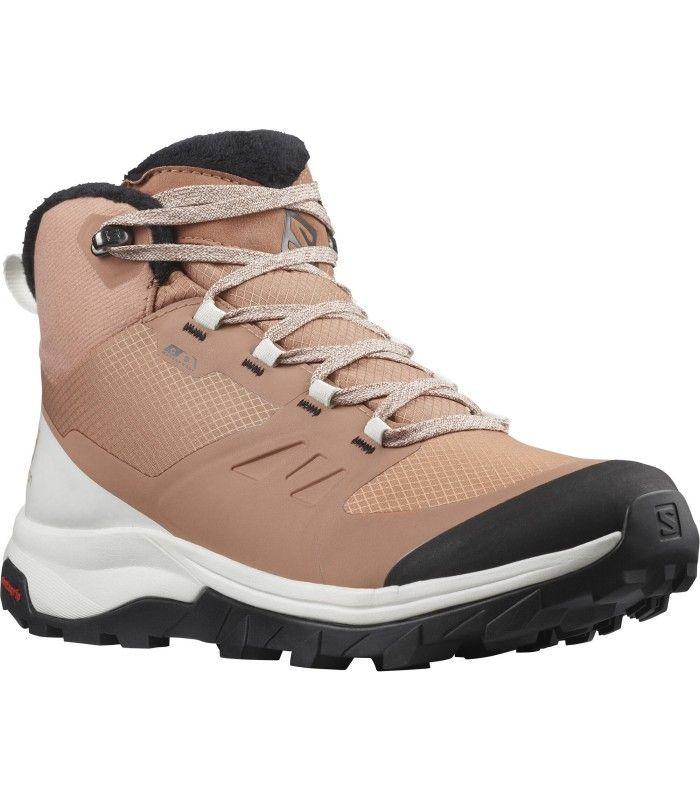 BOTA SALOMON OUTSNAP CSWP Waterproof Mujer