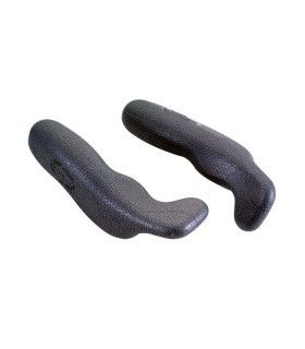 Apendice manillar ergonómico antideslizante, negro