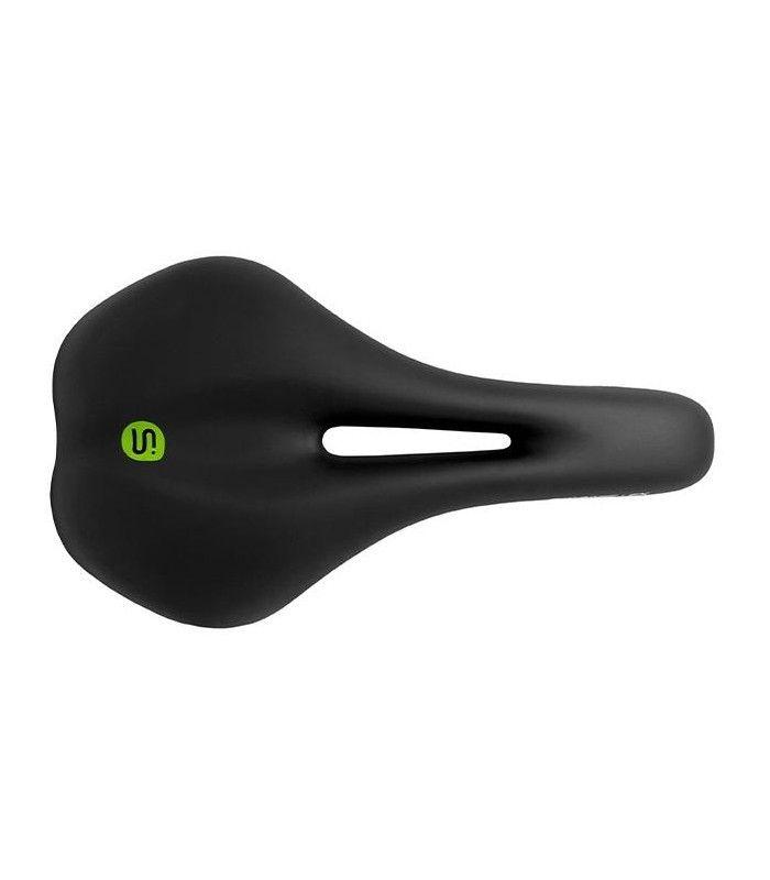 Sillín Smanie Explorer BLK/GRN Steel