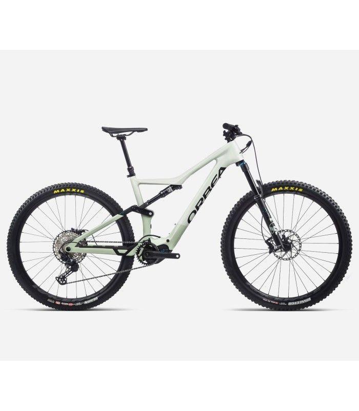 BICICLETA ORBEA RISE M20 Bla/Ver MEJORADA