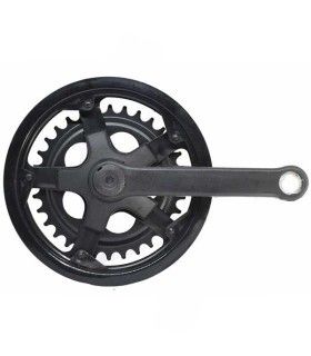 JGO.BIELAS 152MM 32/42D ACERO PLASTIFICADO 2VEL