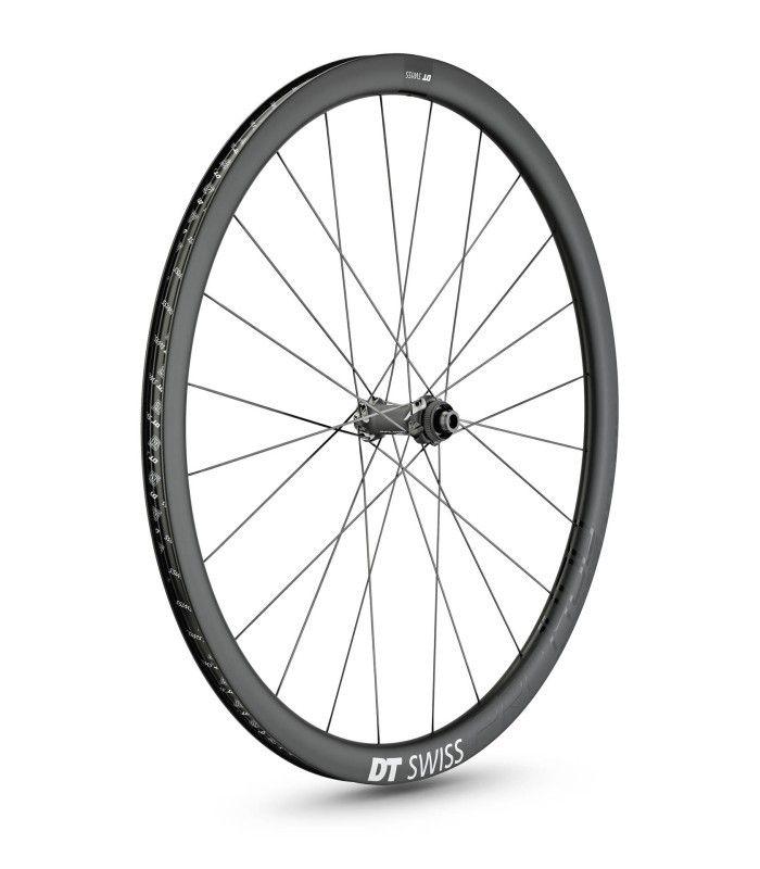 RUEDA DT SWISS PRC 1400 700C CL 35 12/142 ASLS11 (TRASERA)