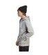 Sudadera Adidas M BL FT HD Gris Hombre