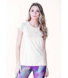 Camiseta Ditchil Creative 100 Blanco Mujer